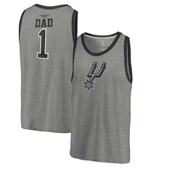 San Antonio Spurs Fanatics Branded Greatest Dad Tri-Blend Tank Top - Heathered Gray,We sell and wholesale San Antonio Spurs Fanatics Branded Greatest Dad Tri-Blend Tank Top - Heathered Gray on line form chian!